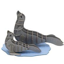 3D Paper model - Seals FR-11748 Fridolin 1