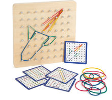 Wooden Geoboard LE11977 Small foot company 1