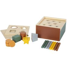 Montessori Shape-Fitting Game LE12743 Small Foot company 1