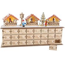 Christmas Market Wooden Advent Calendar LE1290 Small foot company 1