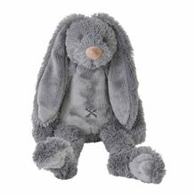 Tiny Deep Grey Rabbit Richie 28 cm HH132384 Happy Horse 1