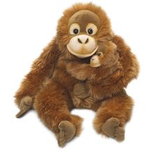 Plush Orangutan with baby 25 cm WWF-15191007 WWF 1