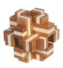 Bamboo puzzle "Cube cross" RG-17164 Fridolin 1