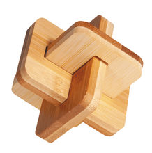 Bamboo puzzle "Tricky cross" RG-17171 Fridolin 1