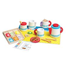 Wooden steep & serve Tea Set MD-19843 Melissa & Doug 1