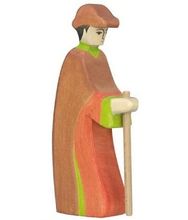 Nativity Scene - Shepherd with stick figure HZ80316 Holztiger 1