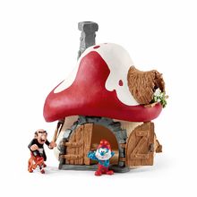 Smurf house with 2 figurines SC20803 Schleich 1