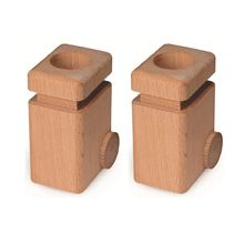 Set of two natural dust bins FA-2081 Fagus 1