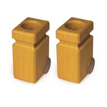 Set of two yellow dust bins FA-2082 Fagus 1