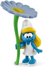 Smurfette with flower SC-20828 Schleich 1