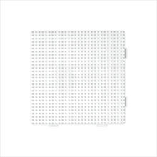 Square plate assembly white plastic beads Midi HAMA-234 Hama 1