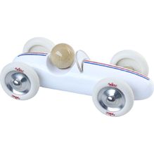 Grand Prix vintage car white V2341W Vilac 1