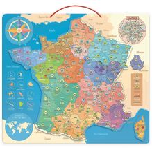 Magnetic map of France V2589 Vilac 1