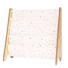 Terrazzo cream recycled fabric book rack EFK-107-016-012 3 Sprouts 1