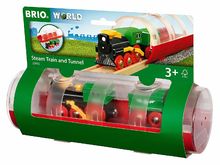 Steam Train and Tunnel BR33892 Brio 1