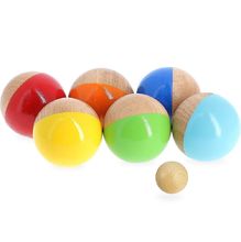 Fifty-fifty petanque balls set V4060 Vilac 1