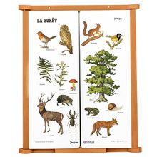Wooden blackboard The Forest JJ4671 Jeujura 1