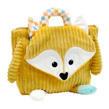Cyranos the fox corduroy backpack DE35036 Les Déglingos 1