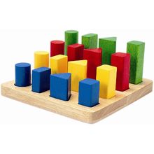 4 geometric shapes PT5125 Plan Toys, The green company 1