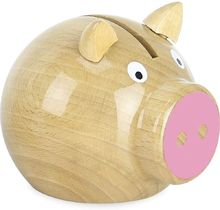 Pink pig money box V5129R Vilac 1