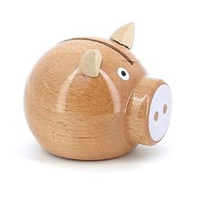 White pig money box V5129W Vilac 1