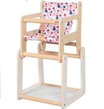 Doll's hight chair with table 2 in 1 GK51483 Goki 1