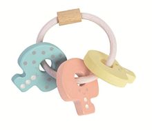 Rattle Key Pastel PT5251 Plan Toys, The green company 1