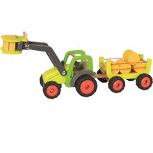 Tractor with hay wagon GK55887 Goki 1