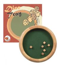 Wooden Dice Tray EG571009 Egmont Toys 1