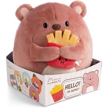 Plush toy Nomo Bear 16 cm with french fries NI-61148 Nici 1