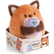 Plush toy Fox Geeks 16cm with video game NI-61151 Nici 1