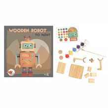 Wooden robot to paint EG630549 Egmont Toys 1