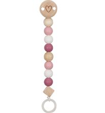 Soother chain pink heart GK65240 Goki 1