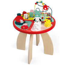 Wooden activity table Baby forest J08018 Janod 1