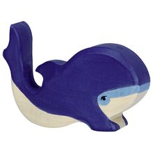 Blue whale figure HZ-80196 Holztiger 1