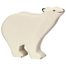 Polar bear figure HZ-80206 Holztiger 1
