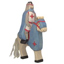 Blue knight figure HZ-80247 Holztiger 1