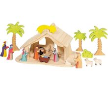 Nativity scene - House for figurine HZ-80348 Holztiger 1