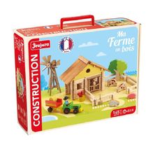 My Wooden Farm 145 pieces JJ8041 Jeujura 1