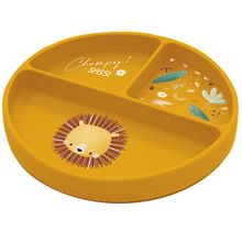Silicone plate - Chompy the lion SJ-SI0665 Sassi Junior 1