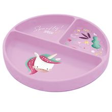 Silicone plate - Sparkly the unicorn SJ-SI0689 Sassi Junior 1