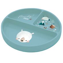 Silicone plate - Munchy the bear SJ-SI1679 Sassi Junior 1