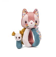 Rattle with handles Jeanne the cat LI-83617 Lilliputiens 1
