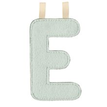 Letter E phosphorescent blue LL83864 Lilliputiens 1