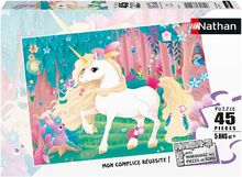 Puzzle Cute unicorn 45 pcs N864560 Nathan 1