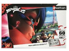 Puzzle Miraculous LadyBug 60 pcs N865802 Nathan 1