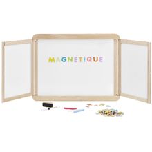 Magnetic whiteboard with 2 panels JJ8807 Jeujura 1