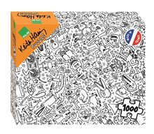 Keith Haring Puzzle 1000 pieces V9223S Vilac 1
