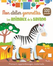 Colored stickers - Savannah animals PI-6751 Piccolia 1