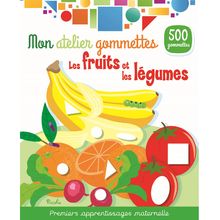 Colored stickers - Fruits and vegetables PI-7249 Piccolia 1